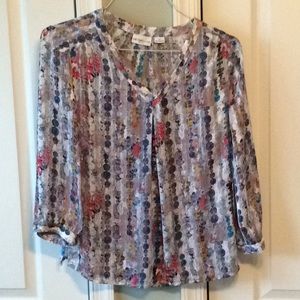 Color Splash Blouse